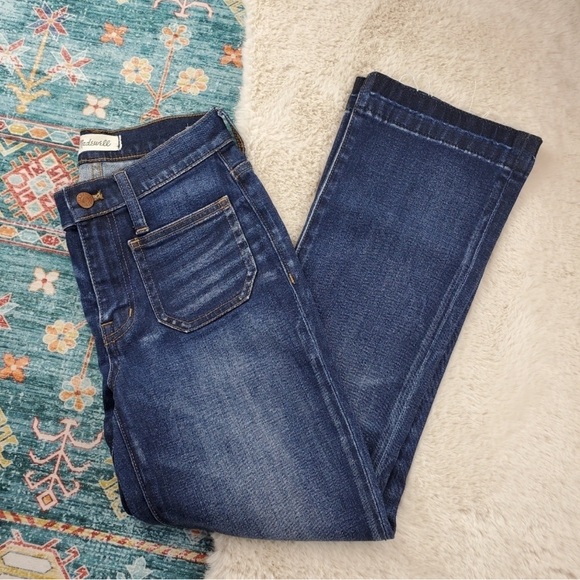 Madewell Cali Denim Boot Jeans 23 - Picture 1 of 6